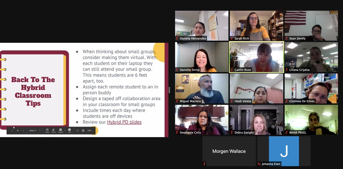 edtechSAE's tweet photo. In today's 2nd Design Team Mtg for  @ASUPrepAcademy (Phoenix) we went over what Priority Practices will look like in their classrooms. #ASUprepblends  #Pathwaysbook @HighlanderInst @DsernaTeach https://t.co/FrExkPgG3L
