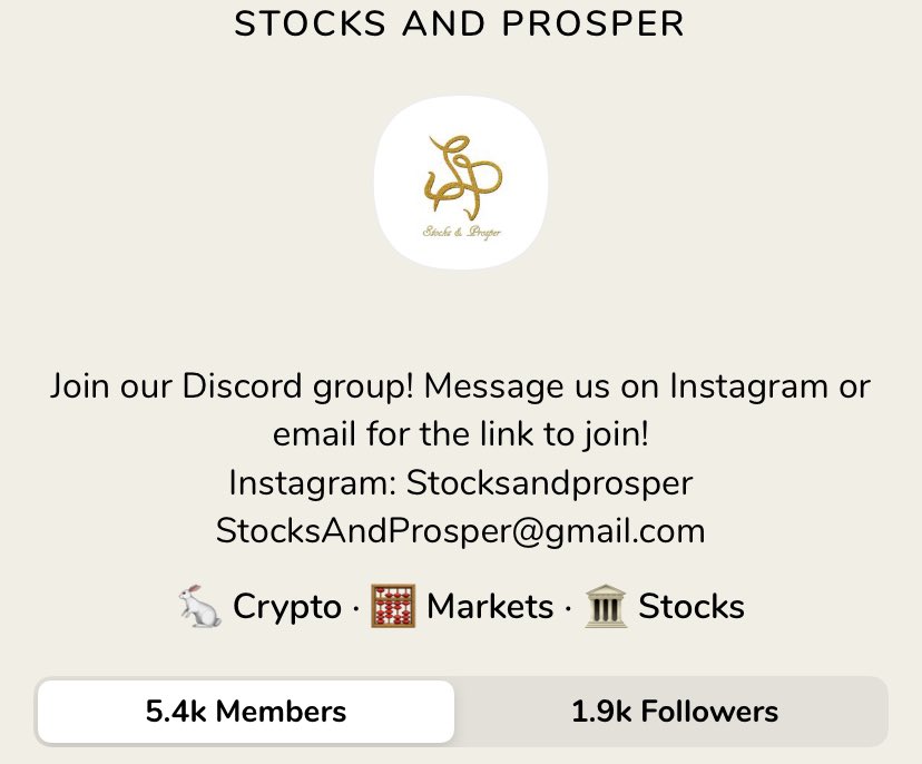 stocksprosper's tweet photo. Stocks &amp; Prosper 📈 #StocksAndProsper https://t.co/K22NSQTrWN