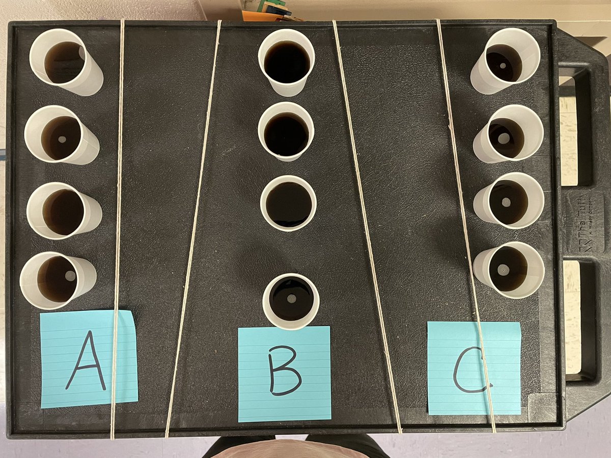 kstewartsclass's tweet photo. My students enjoyed doing blind taste tests in Marketing and SEM this week! Lots of discussion afterwards! #NHCSchat #nccte @nhcsCTE https://t.co/OeD48snE6p