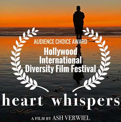 HIDFilmFestival's tweet photo. HEART WHISPERS directed by @ashtronautsky wins the 3rd HIDFF Audience Choice Award.

Full award listings for the season: https://t.co/bhTaMw4lfn

Congrats to all of the amazing &amp; talented filmmakers of the 3rd HIDFF!

#DiversityandInclusion #indiefilm #LGBTQ #AwardWinning https://t.co/FXXLjzeMTt