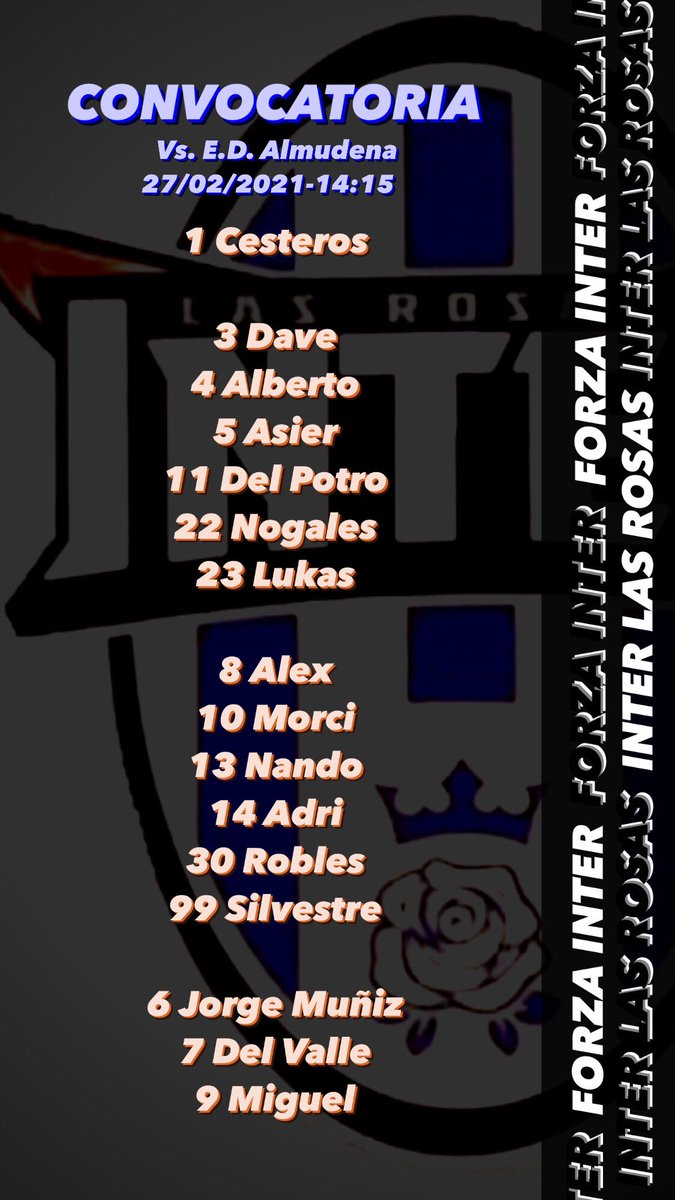 Inter Las Rosas tweet media
