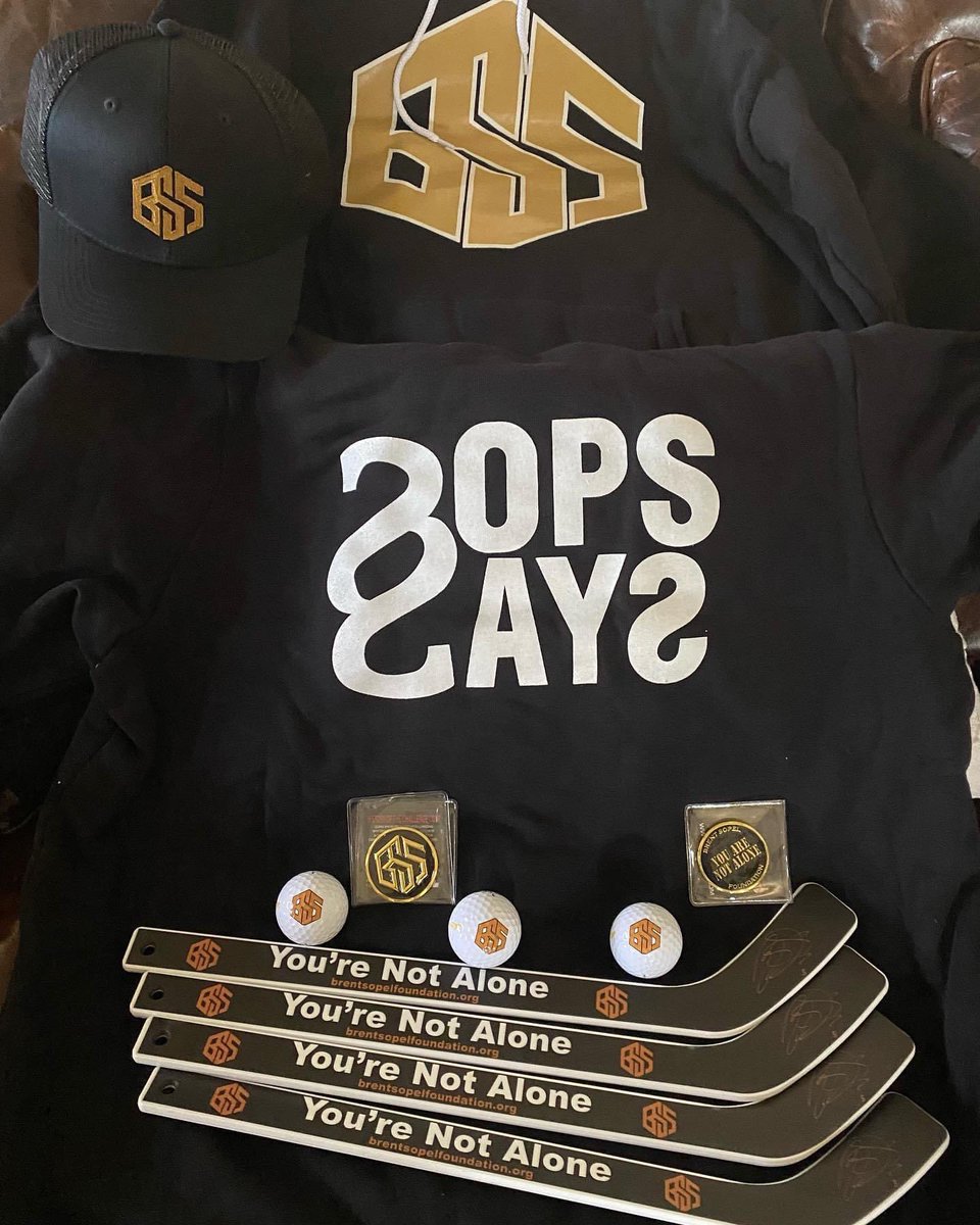 sopel_brent's tweet image. Here’s a little peek of some of the merchandise that we will have available soon for purchase through the website. #ministicks #challengecoin #golfball  #bunniehug #hoodie #hat #dyslexia