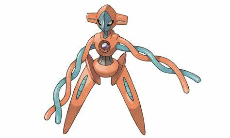 LostTransposon's tweet image. #DatoRandom Deoxys, un Pokémon que resulta ser un virus del espacio, se asemeja (y posiblemente fuera la inspiración) a un bacteriófago.