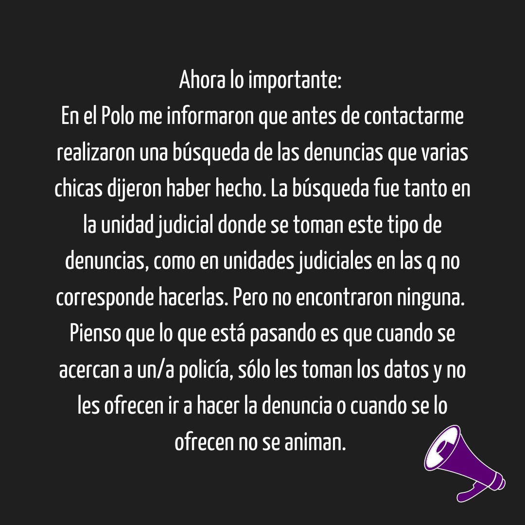 Sagomez95's tweet photo. Ya realicé la denuncia en la Unidad Judicial de delitos contra la integridedad sexual dspués d q se contactaron conmigo desd el @mindelamujercba. Tuve asesoramiento legal y acompañamiento. 
@infofergonza 
@ElDoce 
@Cba24Ncomar 
@andyferreyra https://t.co/AKuOzY06UT