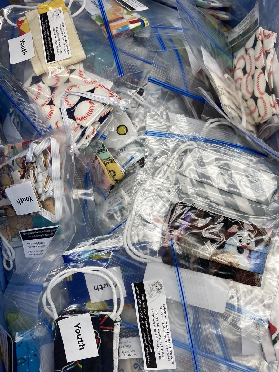 ShelterInc's tweet image. Thank you so much to @MasksNowIL for the donation of 500 brand new fabric face masks! #MaskUp #Thanks #WearAMask #InThisTogether