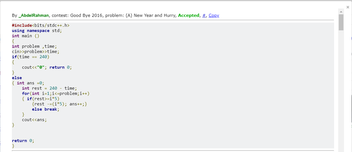AbdoRagae74's tweet photo. Day 7
I had solved 3 problems
#100DaysOfCode
#7DaysOfCodeBFCAI https://t.co/p5B4Vyurtd
