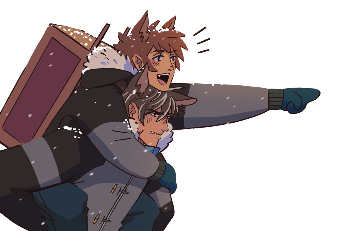Came out of my cave to draw the latest Drawfee ep of anime history. <a href="/dilfosaur/">neo-spacian karina rat</a> is so good at drawing cute boys. Ok, back to my cave.