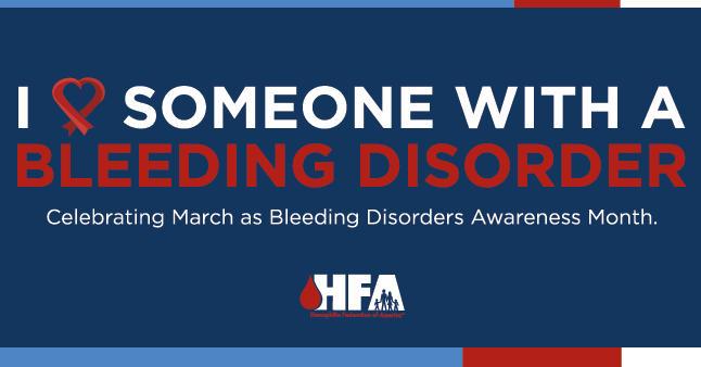 hemophiliafed's tweet photo. Monday begins an entire month of recognizing #bleedingdisorders. Show your support and spread awareness by changing your profile picture to one of our social media graphics or I ❤️ Someone with a Bleeding Disorder frame. https://t.co/GQLplxddHf https://t.co/MM1qBL3VUO