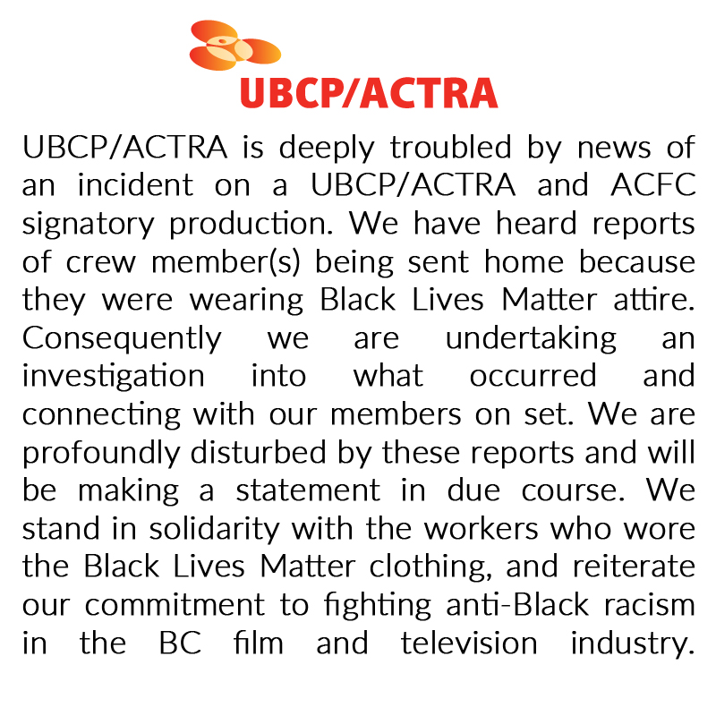 UBCP/ACTRA (@ubcp_actra) on Twitter photo 