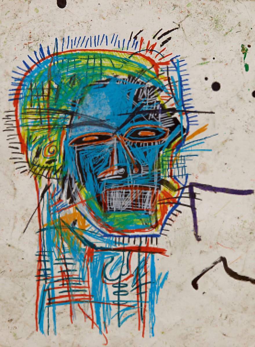 keenist_'s tweet photo. JEAN-MICHEL BASQUIAT CELEBRATION: one of the most undershadowed artist of the contemporary era. basquiat was never fully respected by the public because he was a black artist. take a moment to appreciate his remarkable artwork in light of black history month. https://t.co/2I5zM6NHhV