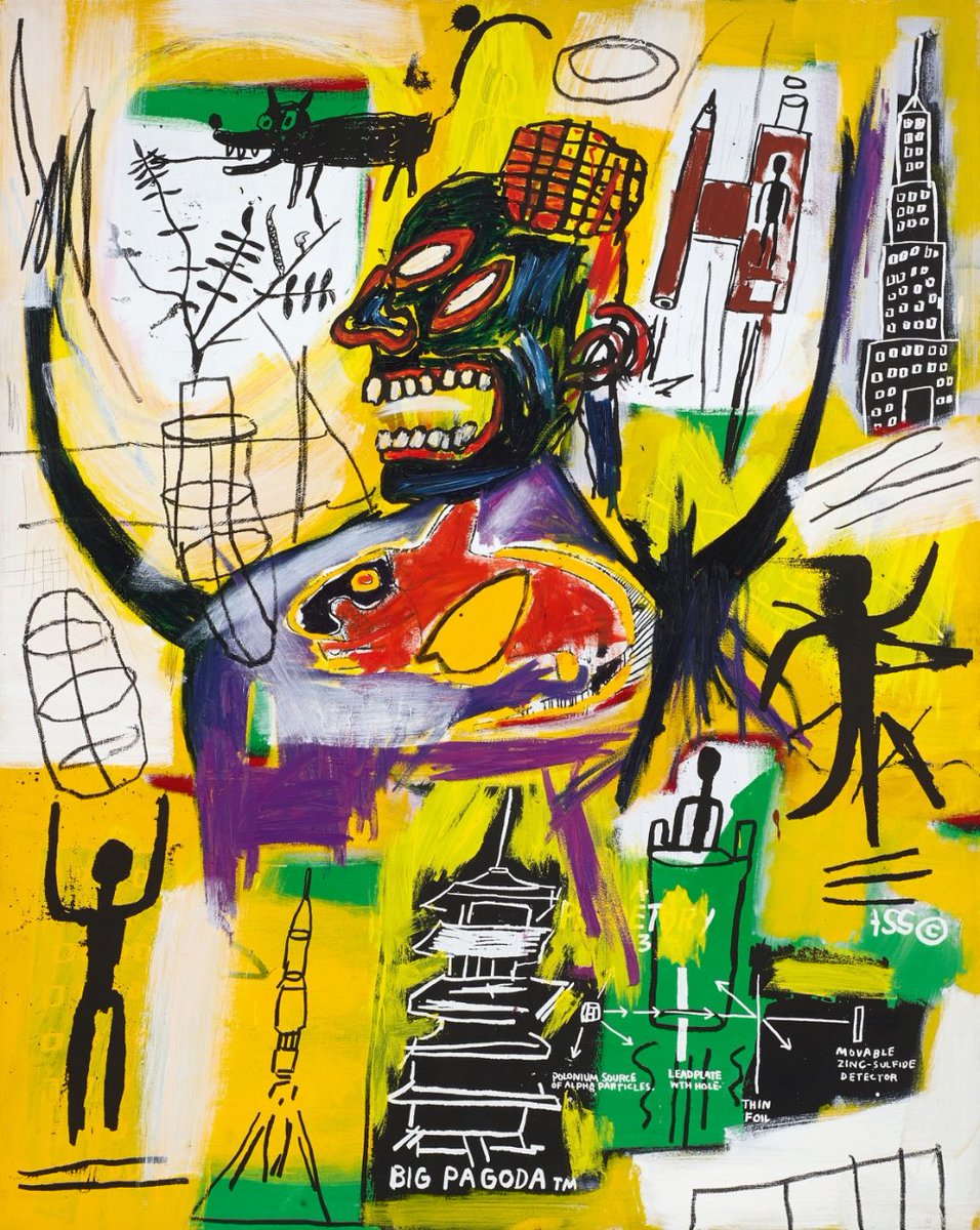 keenist_'s tweet photo. JEAN-MICHEL BASQUIAT CELEBRATION: one of the most undershadowed artist of the contemporary era. basquiat was never fully respected by the public because he was a black artist. take a moment to appreciate his remarkable artwork in light of black history month. https://t.co/2I5zM6NHhV