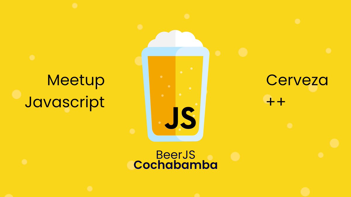 Edición #2 BeerJS Cochabamba 🍻🍺

youtube.com/watch?v=sW-etU…