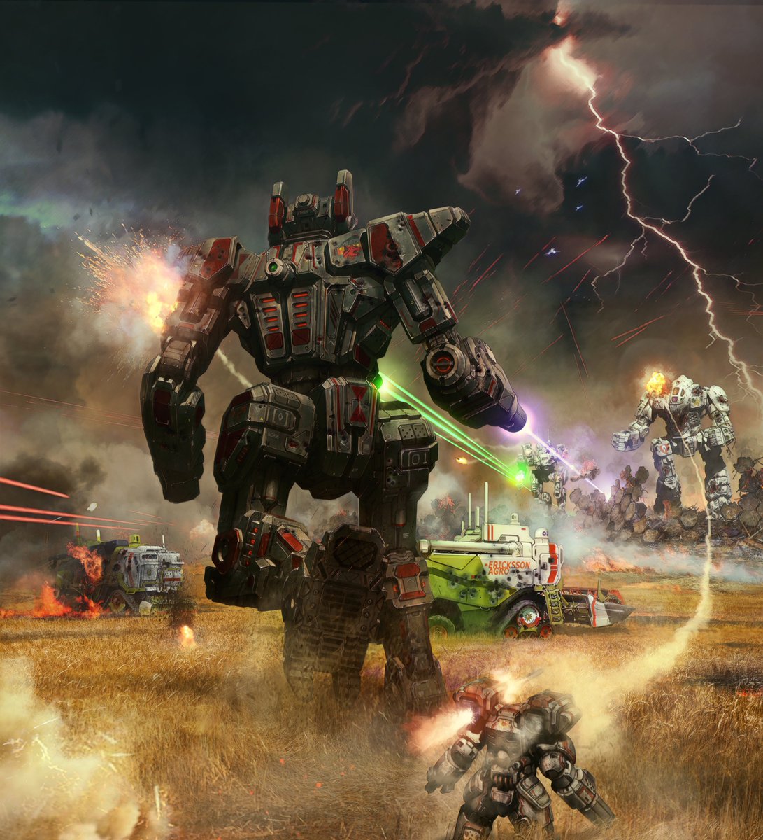 Cover i did for Battletech Lost Destiny