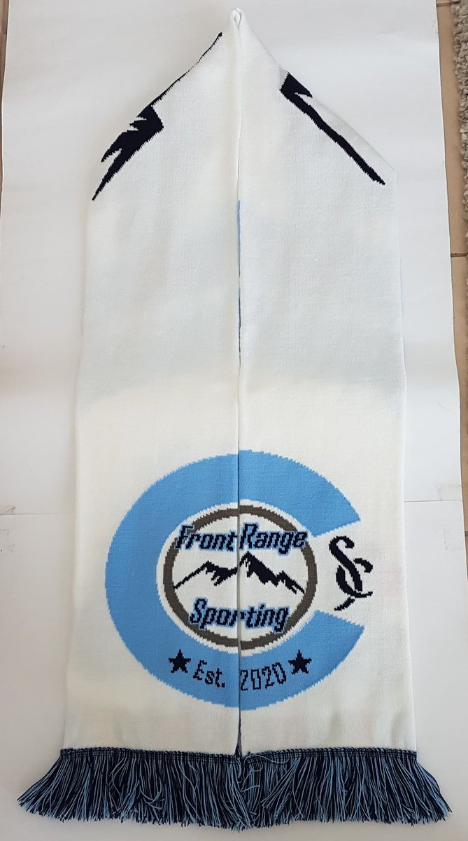 FrontRangeSc's tweet photo. Scarf update! Initial Proof of Concept needs another tweak, then the order will be put in!
#SportingKC #SKC #FrontRangeSportingSC #SSSC #BlueHell #Cauldron https://t.co/vY34RNOPKf