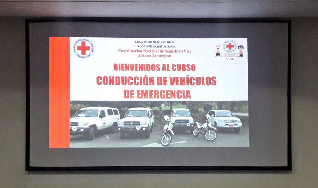 CruzrojaVal's tweet image. Seccionales de #Carabobo #PuertoCabello #Aragua y #Calabozo comenzaron #formación sobre "Conducción de Vehículos de emergencias", dirigida por la Coordinación Vial de la @CruzRojaVe y la @BTT_Carabobo #universalidad #voluntariado #unidad #humanidad #26Feb