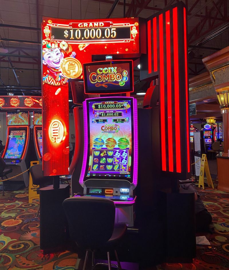 Scientific Games on Twitter: "Coin Combo, showcased on the stunning Kascada  cabinet, is live at @TropLaughlin! #casinoslots #slots #casinogaming  https://t.co/qmJfOsYJsq" / Twitter