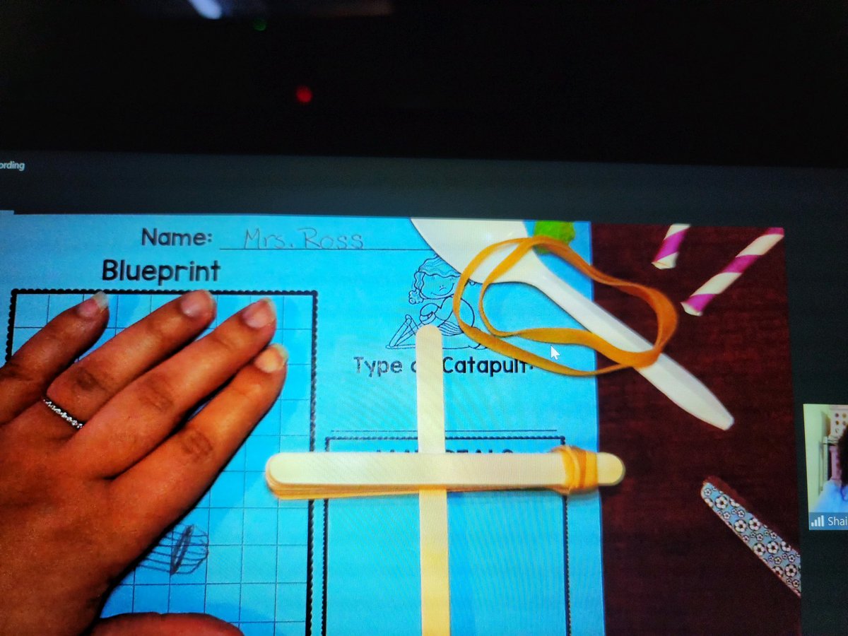 ces_tigers's tweet photo. Our 4th-6th grade students used their knowledge of simple machines and made catapults during our CES Virtual STEAM Night. @_lalex01_ @Ksmith728 @cesdrjones @PortsVASchools https://t.co/ZP7q3PV6Vx