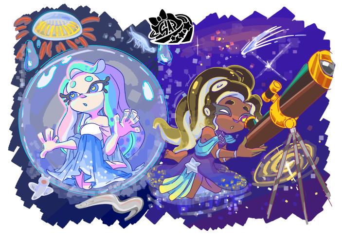 SQDINK_Crew's tweet photo. We're back, Squiddos! With a brand-new twist for our newest Splatfestivale! Would you rather explore the vast galaxies or the briny deep? The choice is yours, but you must fight to see which is the best! See you there! 🚀🌊
#SQDINK #Splatoon2 #Splatfest #NintendoSwitch https://t.co/SJjSRiBsKZ