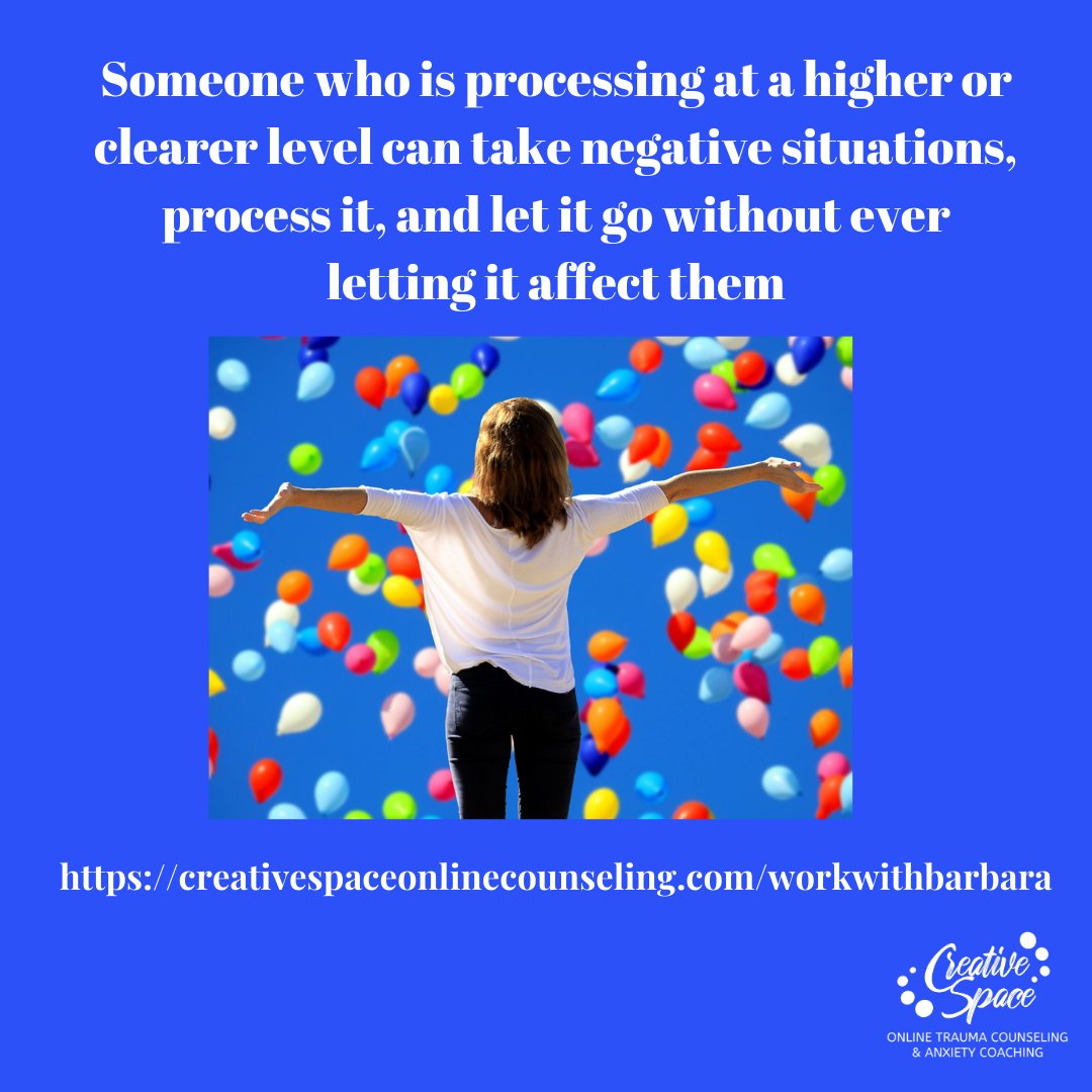 csocounseling's tweet photo. Free yourself from negativity. Retrain your brain to let  go, move past it, and not let it affect you. You can change your perception of problems to minor inconveniences, find solutions, move on! Start now! https://t.co/pLSLG5Zp59
#distancereiki 
#creativespaceonlinecounseling https://t.co/6xNjYxTz79