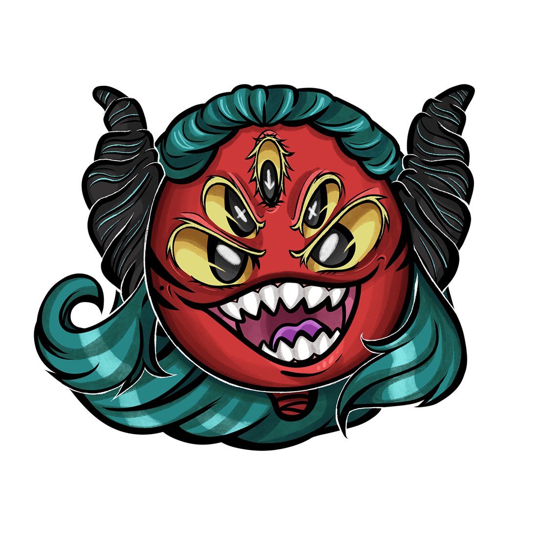 itsDemiOh's tweet photo. Check out five eyes over here.

#art #illustration #demon #monstergirl #melbourneillustrator #melbourneartist #aussieartist #chibi #headshot #chibiheadshot #occult #occultart #sharpteeth #australianartist #itsdemioh https://t.co/u9idOKn9XB
