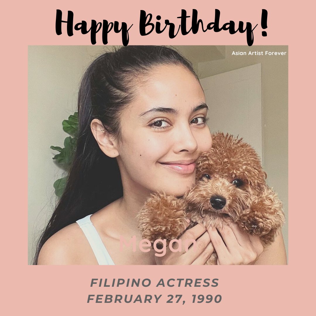 Happy Birthday Megan Young...     