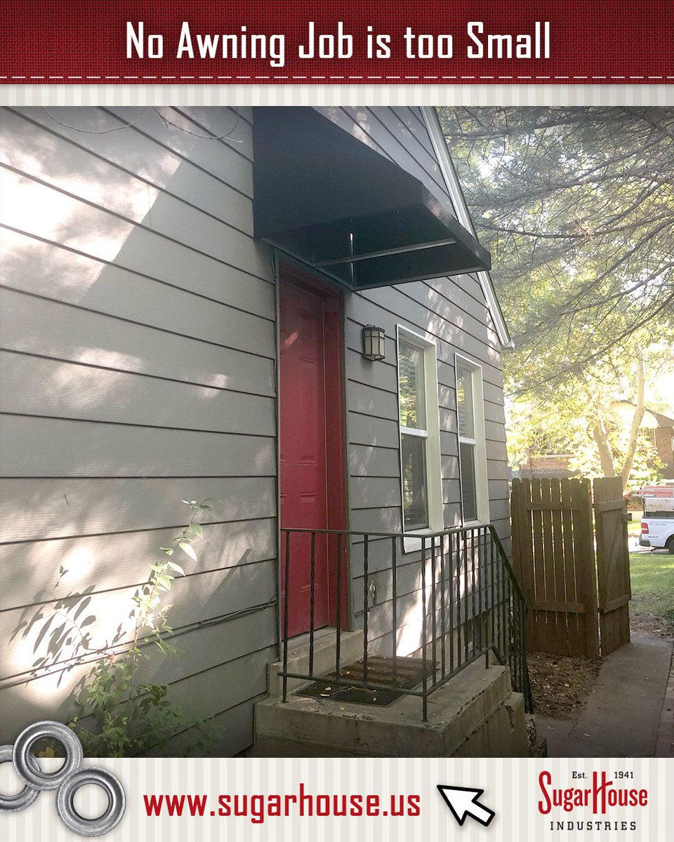 SugarHouseInd's tweet image. Look at this cute little awning above this side home entrance.  No job is too small for SugarHouse, so give us a call and let us give you a free quote.  

buff.ly/362HlK3

#utah #shadeawning #weatherprotection #awning #awnings