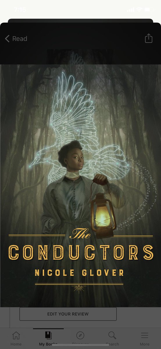 34/2021 THE CONDUCTORS magic plus Underground Railroad conductors plus murder mystery after they settle? Yes. It’s creative and interesting and I loved the cast of characters.  #caitreads  #netgalley
