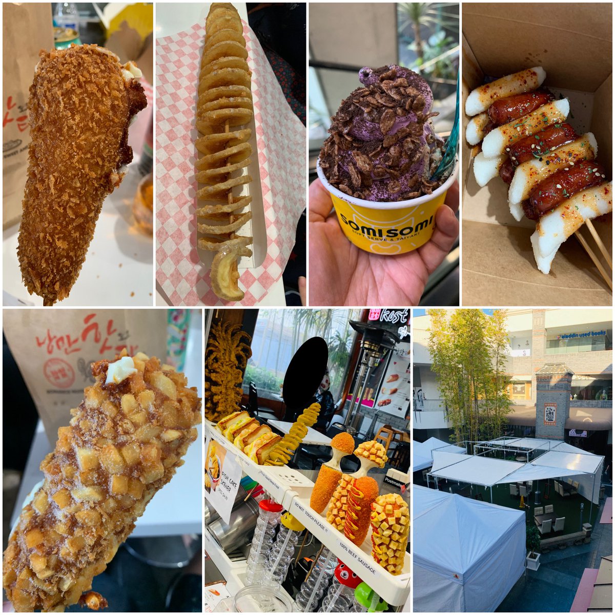 3pointGeek's tweet photo. #KoreaTown stroll! Maybe grab a bite too! 😉 #fambamtime https://t.co/fcWNNMlEqD