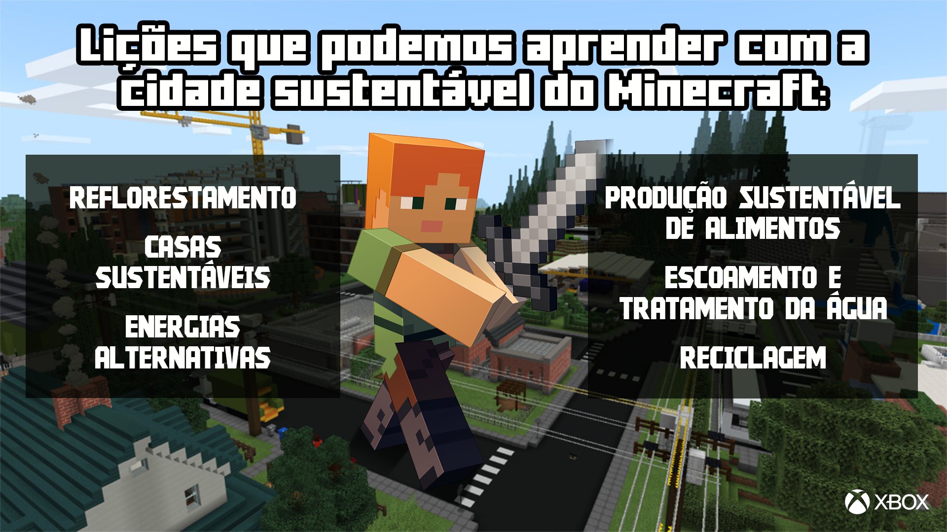 Xbox Brasil - Tudo isso e muito mais já está disponível para download  gratuito no Marketplace do #Minecraft “Education Collection”