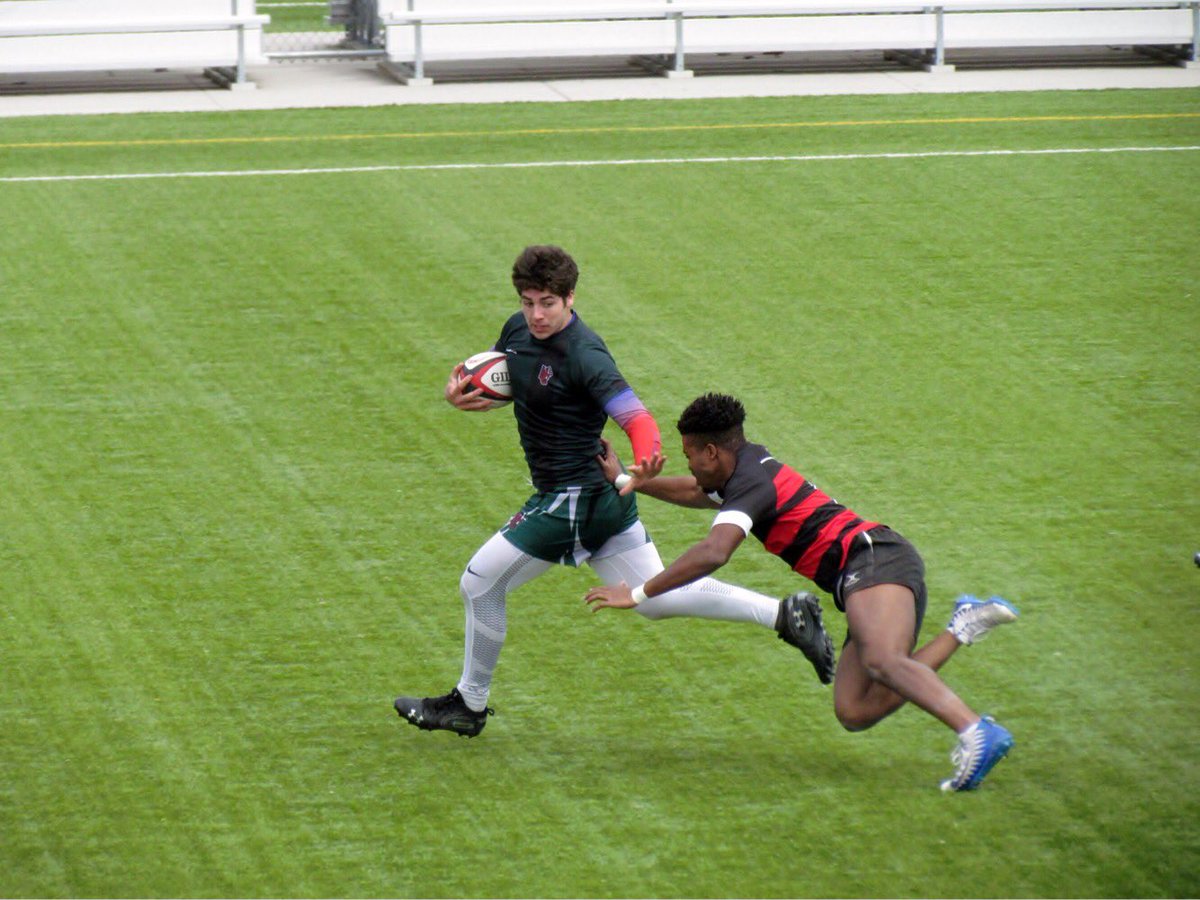 TrentURugby's tweet photo. Football player moving to 8-man? The men’s team is proud to announce the commitment of Gabriel Lemire, 8-man from the Holy Cross Hurricanes. He is the seventh commit in our recruit class of 2021.

Congratulations and welcome to the family Gabriel!

#1EX #MRUG #IMALLIN https://t.co/qCoZKjevKC