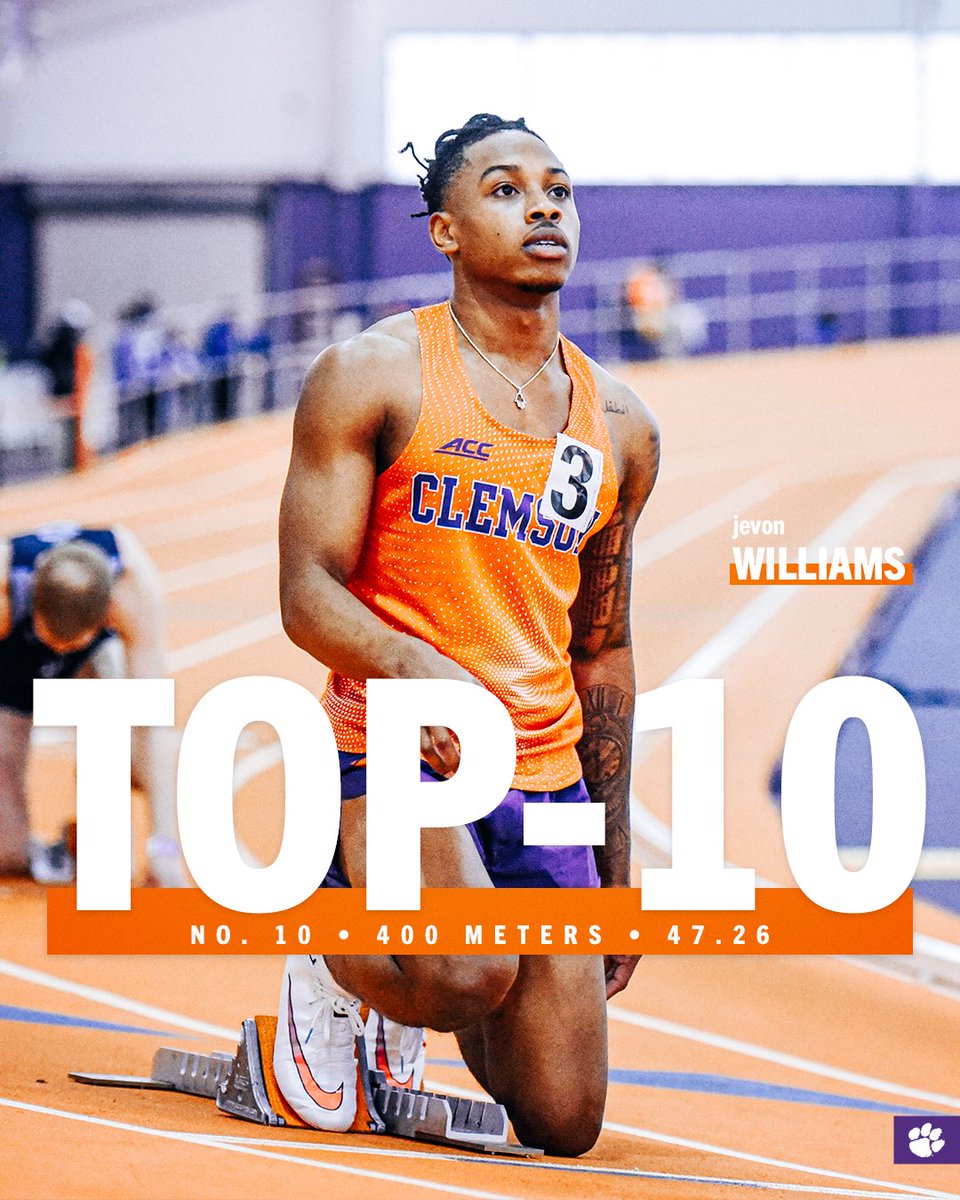 Clemson Track & Field/XC 🐾 tweet media