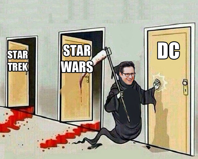 Is there no end to how many franchises JJ Abrams is allowed to destroy? Well anyways, JJ is rebooting Superman. #RIPSuperman