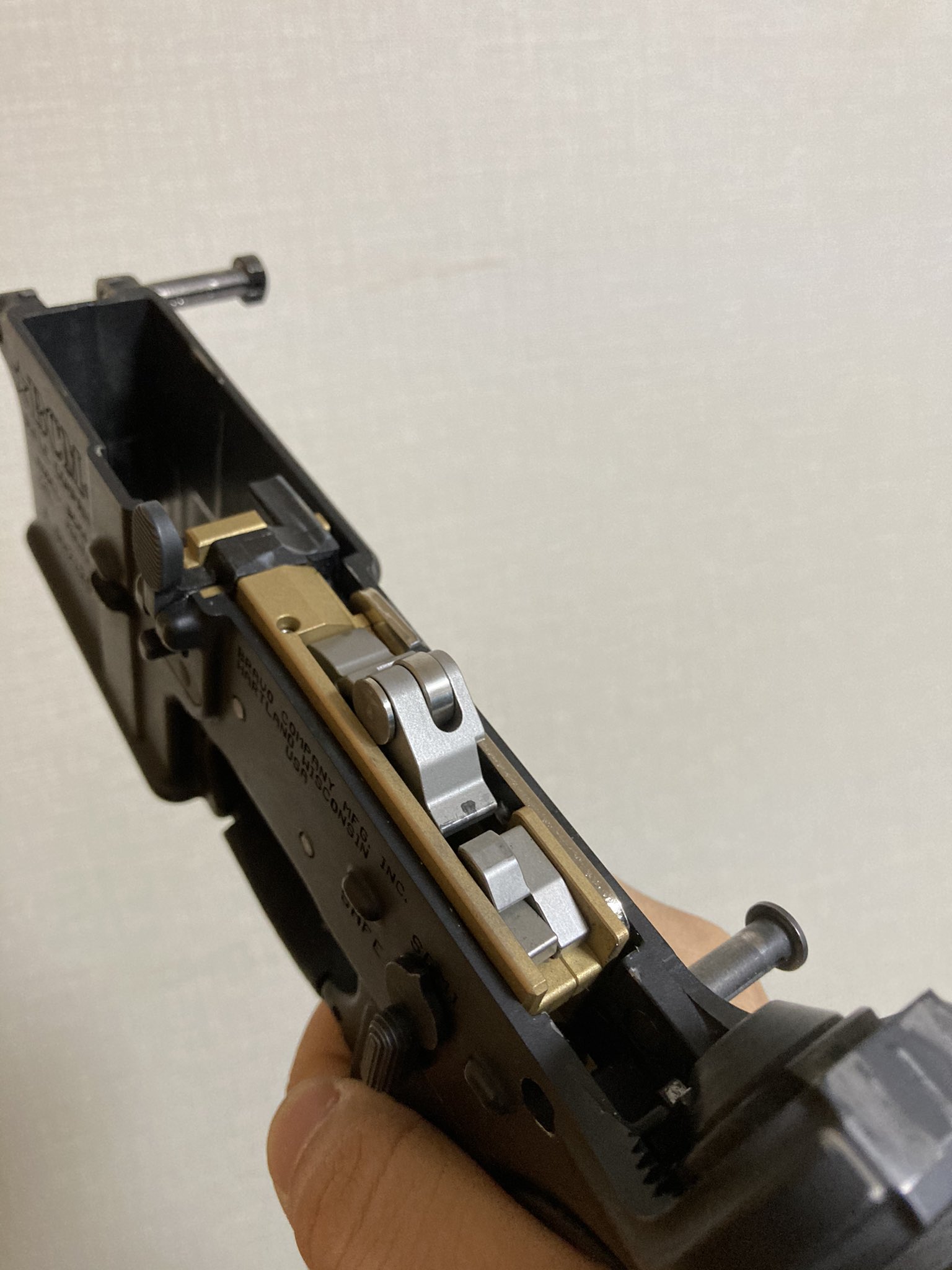 G&P CNC アジャスタブルトリガーボックス TM GBB M4 www