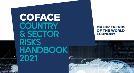AwBernard's tweet photo. #Coface latest 2021 Country and Sector #Risk Handbook includes #country and business climate assessments for 162 countries, as well as #sector risk, and assessment of companies’ #default rate. https://t.co/KdTMYQYBWY https://t.co/e1Q33qNnZA