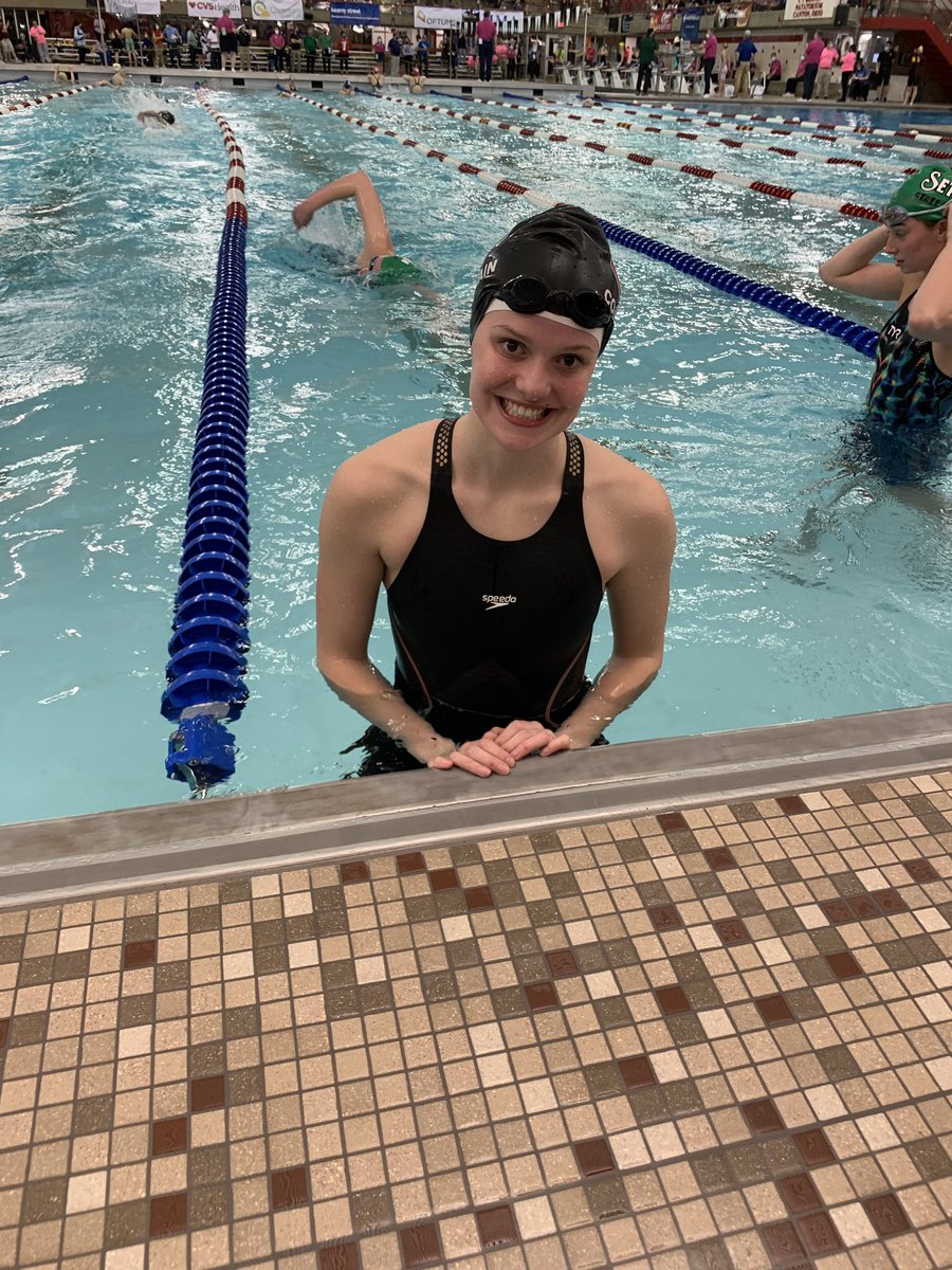 WeAreColerain's tweet photo. Congratulations to Lauren Clippard, finishing 9th in the 100 Back at the @OHSAASports State Championships, one spot from the podium! Breaking the school record with a time of 56:77! 🏊🏼‍♀️🔴⚪️
Great job Lauren and Coach Tepe!! https://t.co/60RrqmudNY