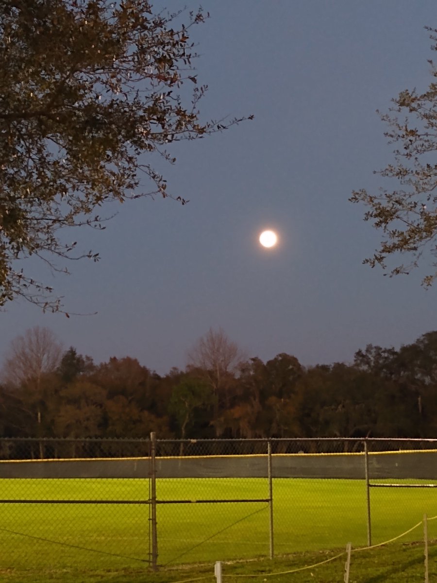 Friday night baseball under the lights as Taylor takes on Crescent City! After a beautiful sunset, a full moon rising and a fantastic win by JV (16-1) we are gearing up for the Varsity game. Lets Go Wildcats ❤️⚾💙🐾🤍 #TMHS_Heartbeat <a href="/TMHSWildcats/">Taylor Middle-High</a> <a href="/athletics_high/">Taylor High Athletics</a> <a href="/Jpearce858/">Jonathan Pearce</a>