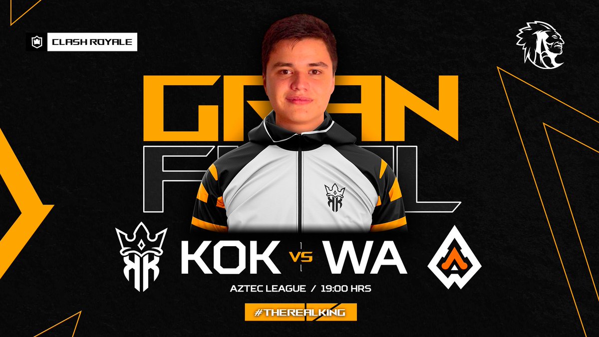 King Of Kings ๐ (@kingofkings_gg) on Twitter photo #ClashRoyale | GAMEDAY โ๏ธ
Llegรณ el momento de disputar la gran final de <a href="/AztecLeague/">Aztec League</a> donde nuestros reyes buscarรกn alzarse con el campeonato ๐คฉ
Final
๐ | @WarriorsAztecGG
โฐ | 19:00hrs ๐ฒ๐ฝ
๐บ | twitch.tv/kojisan
A por la victoria reyes ๐ช๐
#TheRealKing ๐ #ClashRoyale | GAMEDAY โ๏ธ
Llegรณ el momento de disputar la gran final de <a href="/AztecLeague/">Aztec League</a> donde nuestros reyes buscarรกn alzarse con el campeonato ๐คฉ
Final
๐ | @WarriorsAztecGG
โฐ | 19:00hrs ๐ฒ๐ฝ
๐บ | twitch.tv/kojisan
A por la victoria reyes ๐ช๐
#TheRealKing ๐