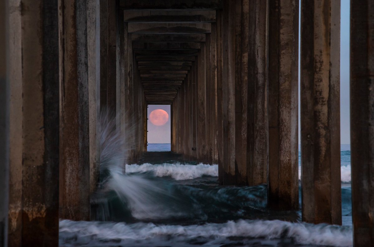 UC San Diego (@ucsandiego) on Twitter photo The moon perfectly aligned with <a href="/Scripps_Ocean/">Scripps Institution of Oceanography</a> Pier this morning 🌕
Photo by Erik Jepsen The moon perfectly aligned with <a href="/Scripps_Ocean/">Scripps Institution of Oceanography</a> Pier this morning 🌕
Photo by Erik Jepsen