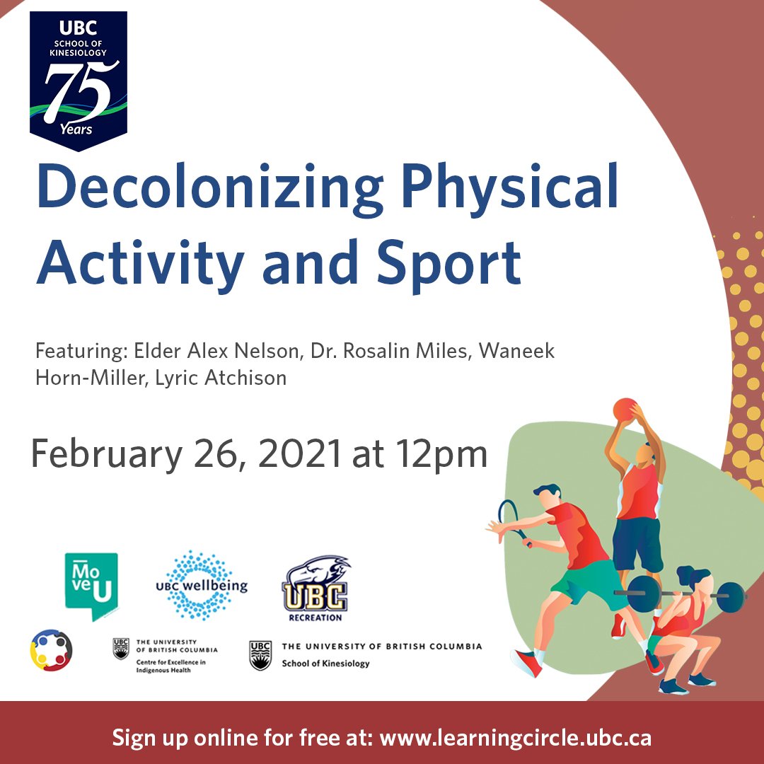UBCKin's tweet photo. What an incredible impact today in the area of Indigenous sport &amp; physical activity. Congrats panelists! @RosalinMiles (#MKin) @waneekhm (#PhDKin)Lyric Atchison (#Bkin) Alex Nelson  @laramussel (#BKin) 500+ attendees fr Cda, Germany, NZ, US @UBCDeanEduc @ubcprez @CEIH_UBC @ubcrec https://t.co/RS9zDhC109