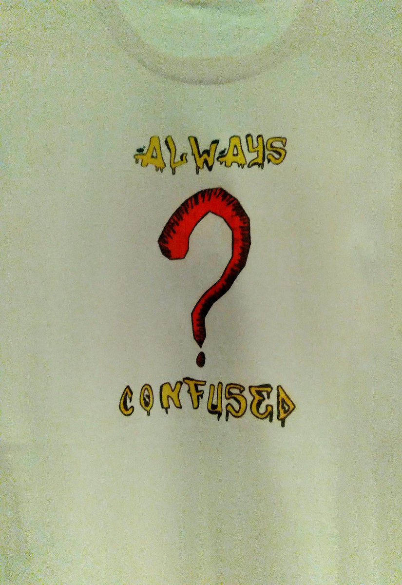 ArtConfusing's tweet image. Always Confused Clothing &amp;amp; Apparel 
❓🤟❓🤟❓🤟❓🤟❓🤟❓🤟❓
#confusingart #alwaysconfused #art #alwaysconfusedclothingandapparel #clothingbrand #mybrand #nycartist #nycart #ArtistOnTwitter #artist #streetwear #nyc #dopeart #handdrawn #clothing #fashion #Pencildrawing #myart