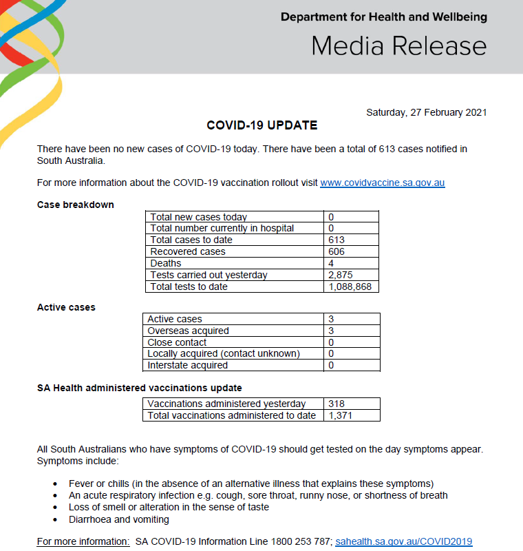 SAHealth tweet picture