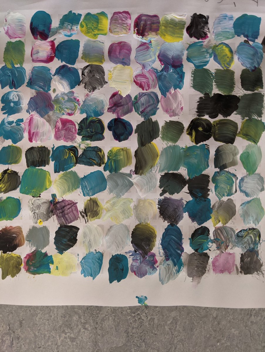 musicwithmrsp's tweet photo. Today we also took on the challenge of making 100 different colours for 100 days in school!
What do you think about our colours?
@IREC1 #100daysofschool #grade3challenge #100colours https://t.co/l9Rs5eTOE5