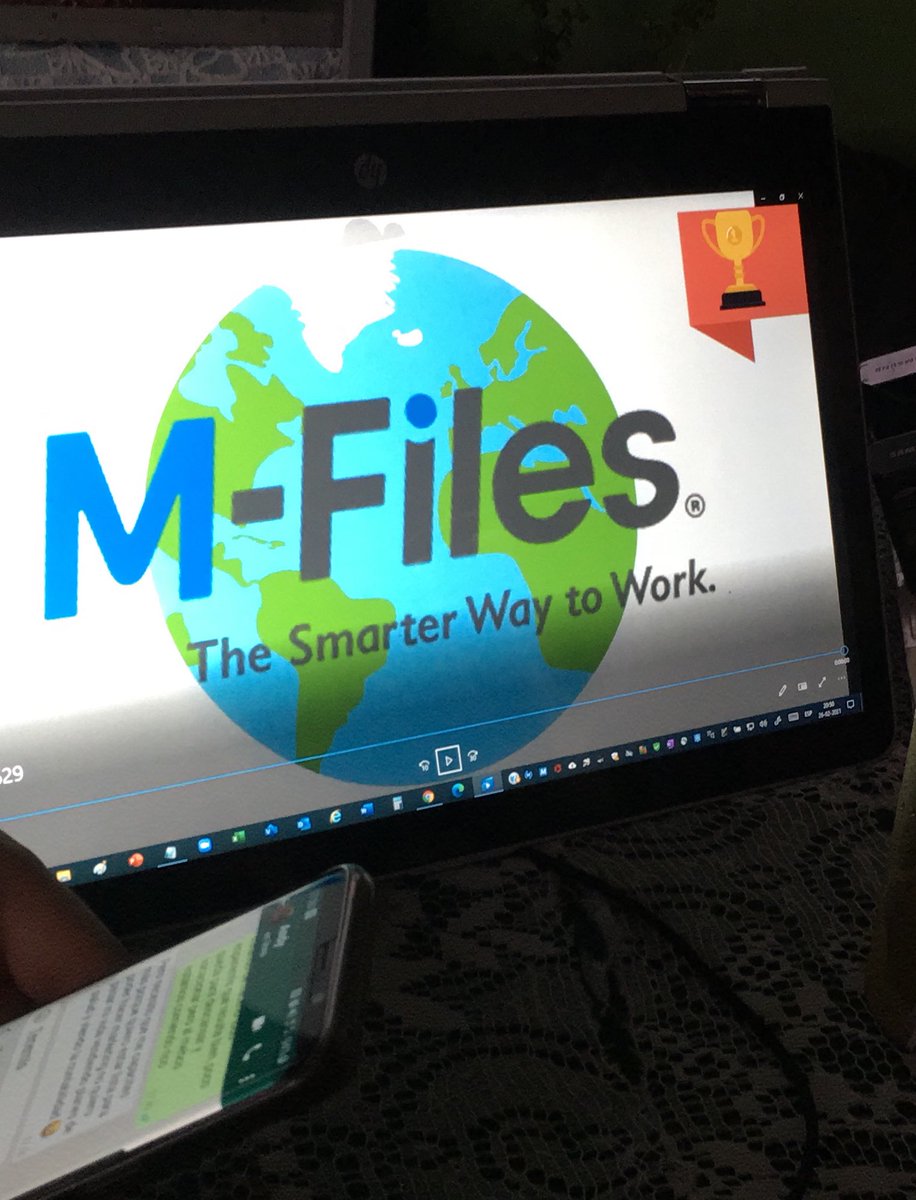 erickton's tweet photo. #TheSmarterWayToWork of course with @M_Files https://t.co/Y5JdbfqzRl