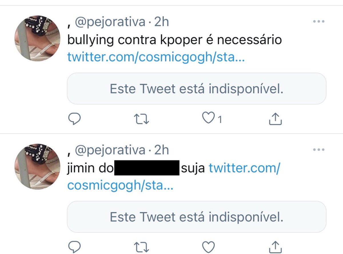 ⚠️ Denunciar e bloquear.

x.com/kawanpinto?s=09
x.com/sainty98?s=21 x.com/R1chardRitiell… 
x.com/jimibucetasuja…
x.com/jiminhasbolas?…
x.com/otakushitposte…
x.com/pejorativa?s=21