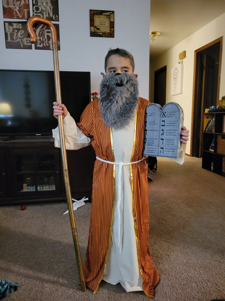 My little Moses!
