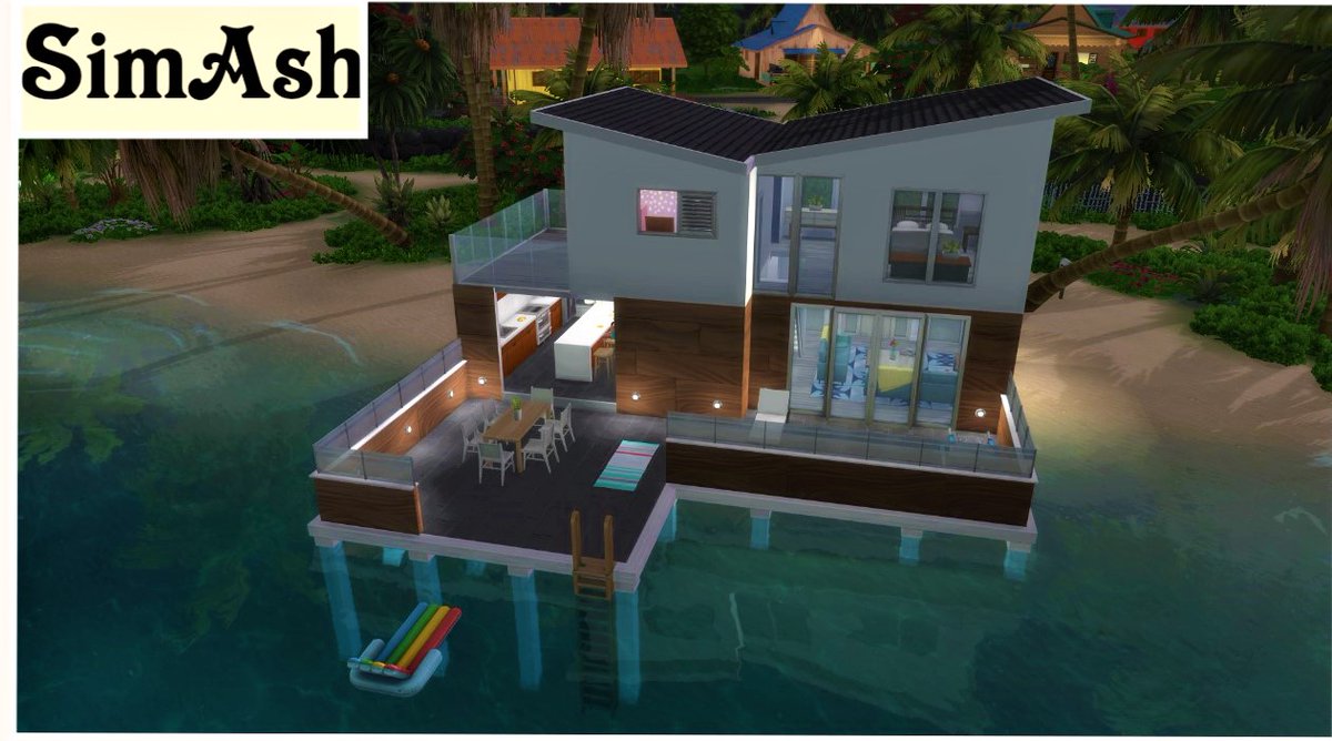 SimsAsh99's tweet image. I don't mean to be too open but.... 
Cute waterfront open kitchen 
Gallery ID : Ashwhe1
#sims #sims4 #simsbuilds #simsflorrplans #floorplans #beach #sims3 #sims4 #sim