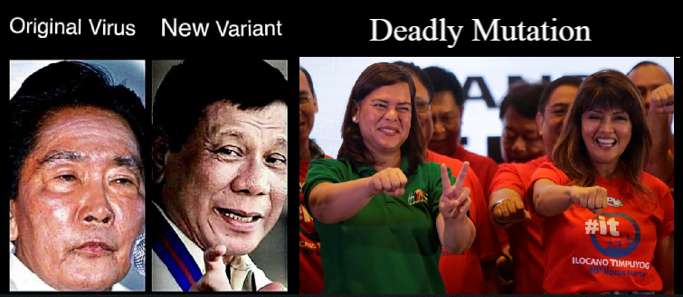 TitoTok88's tweet photo. The virus that keeps coming #VoteTraposOut #NoToMarcoses #NoToDutertes #DumpTheGarbage https://t.co/shKwDKZQQB