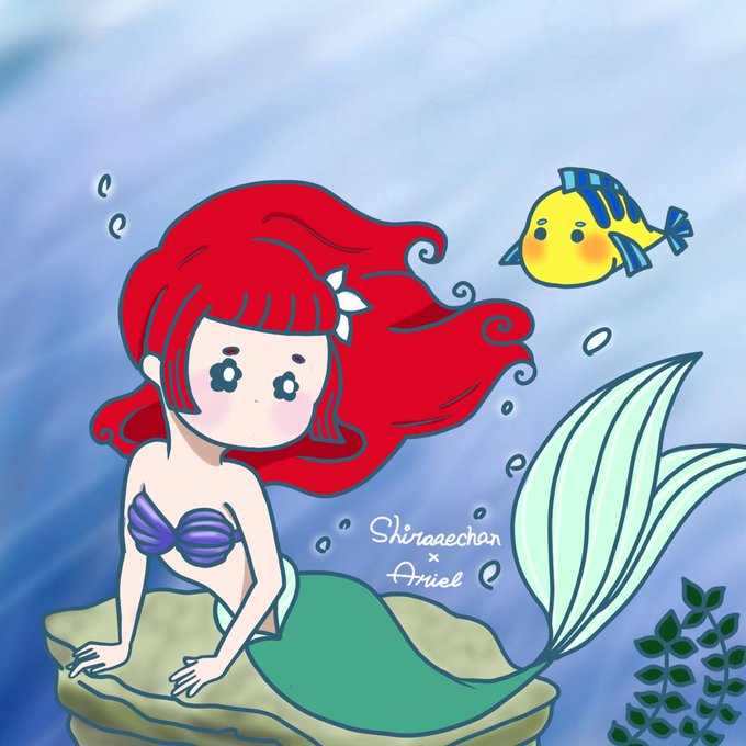 アリエルのtwitterイラスト検索結果