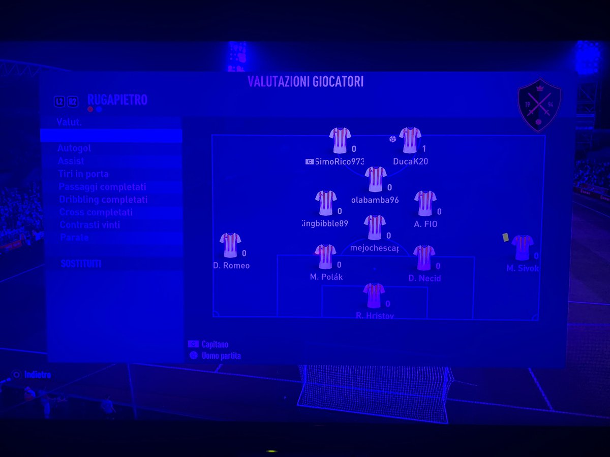 RUGAPIETRO's tweet photo. 18’ giornata Poseidon League https://t.co/1VjsvNN8pq