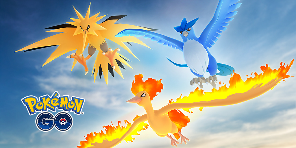 Pokémon GO on X: Remember, Trainers! During Kanto-themed Raid Day,  Articuno, Zapdos, and Moltres will be appearing in five-star raids! ✨ If  you're lucky, you might even encounter a Shiny Articuno, Shiny